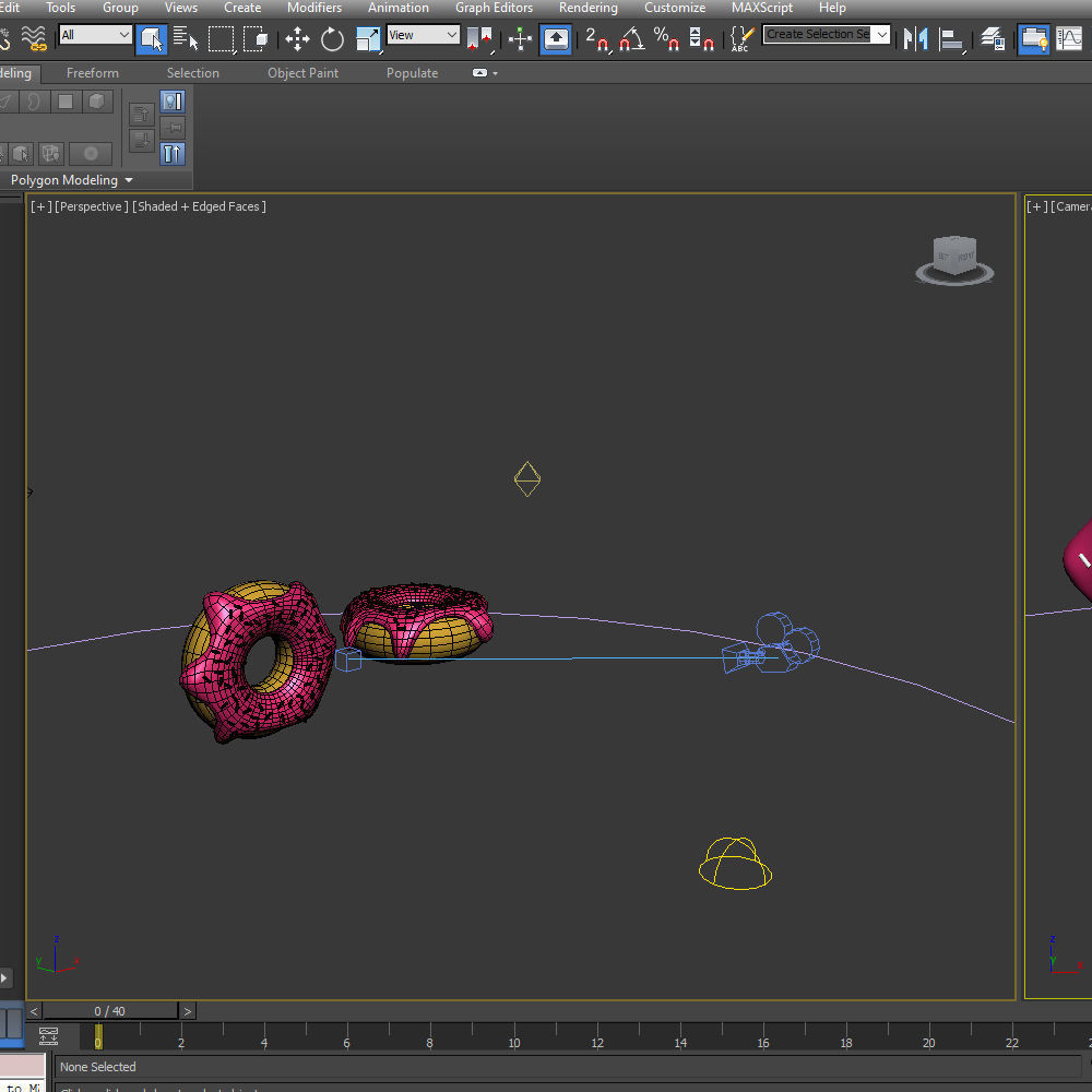 Donut Cartoon 3D model_13