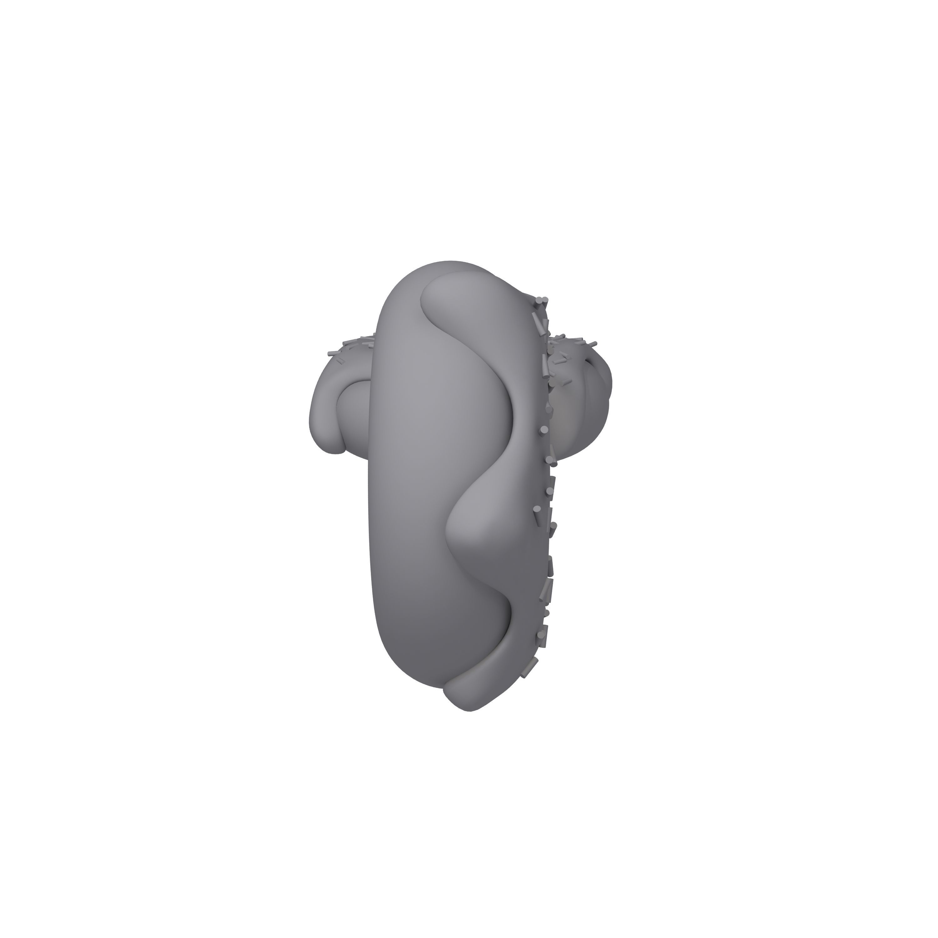 Donut Cartoon 3D model_8