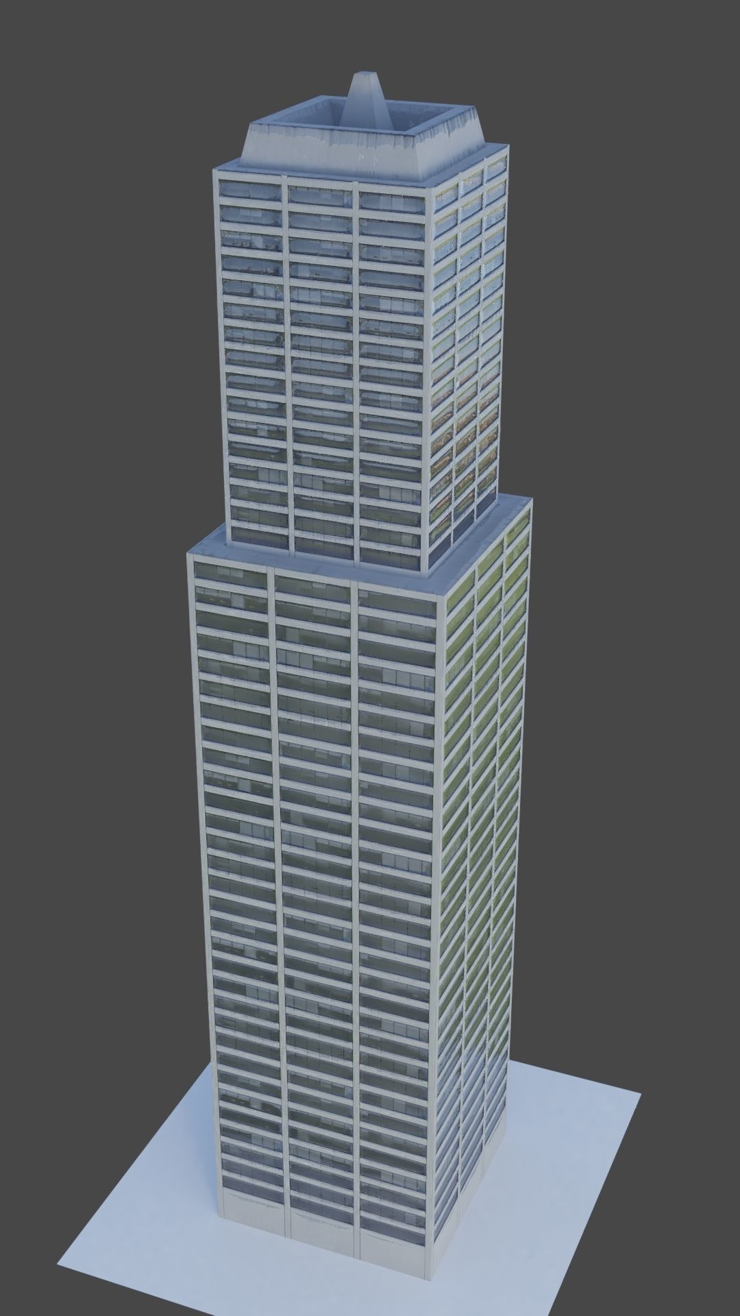 Office Building 2 Low-poly 3D model_12