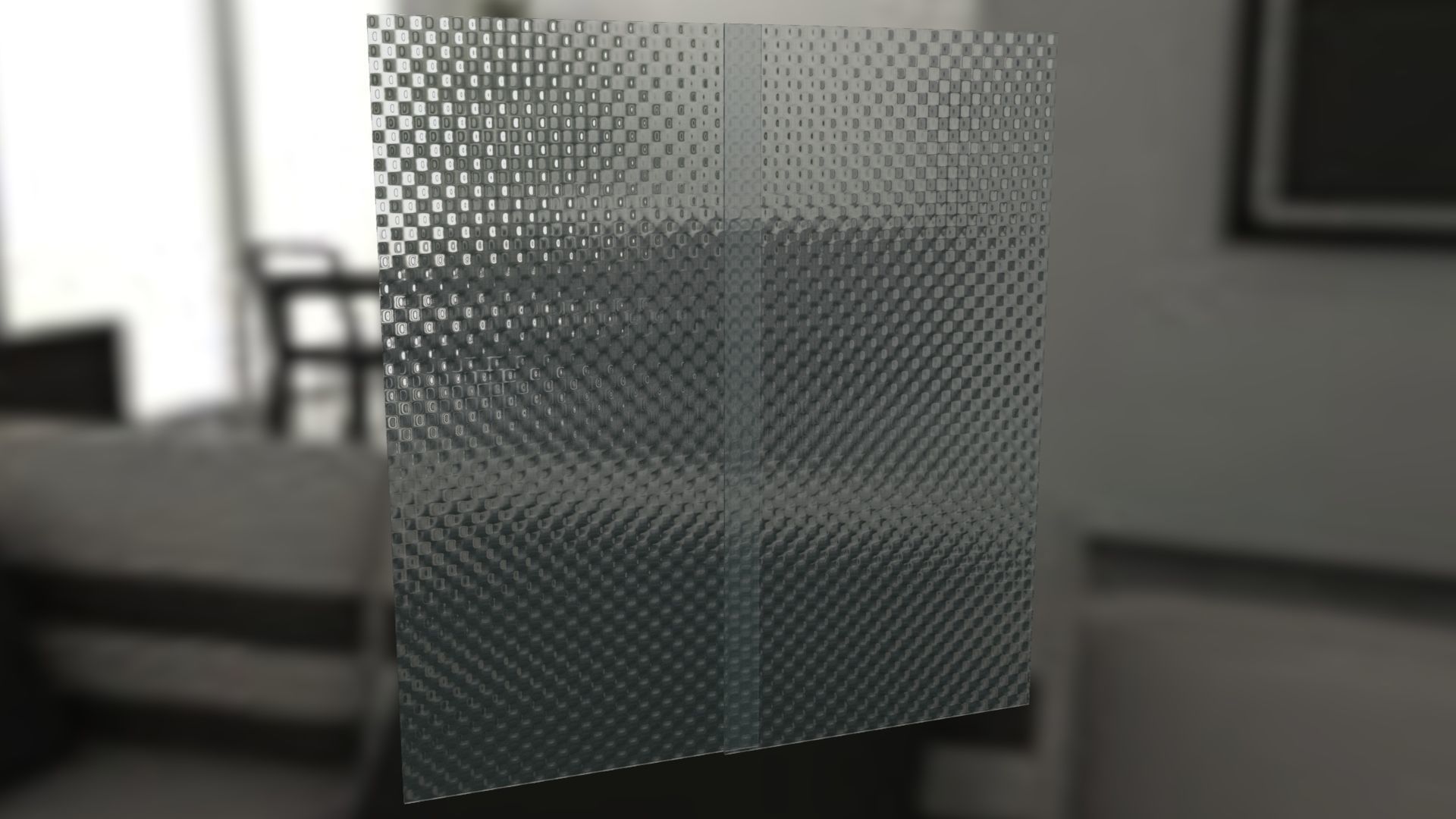 Pack of 6 glass textures for shower stalls Texture_4