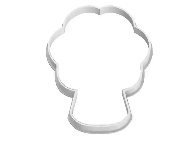  0026 Bouquet of flowers 2 cookie cutter