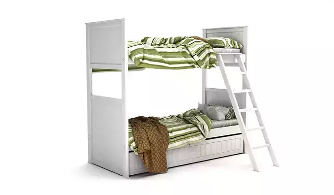 Cama Superpuesta Ciro 3D model