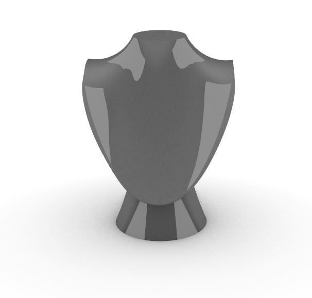 BUST for jewelry 3D print model_2