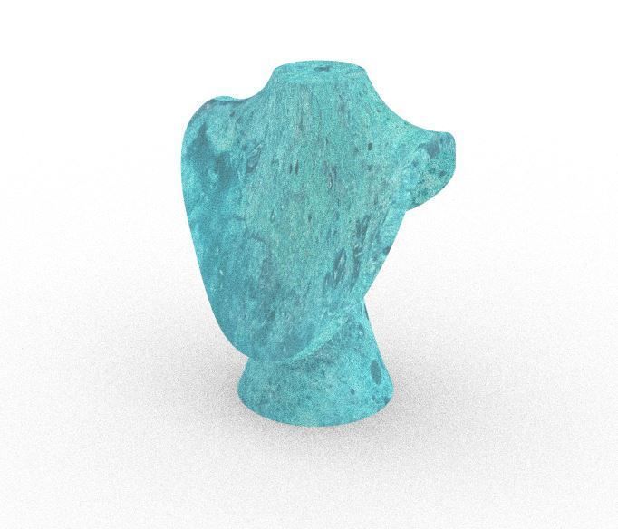 BUST for jewelry 3D print model_6