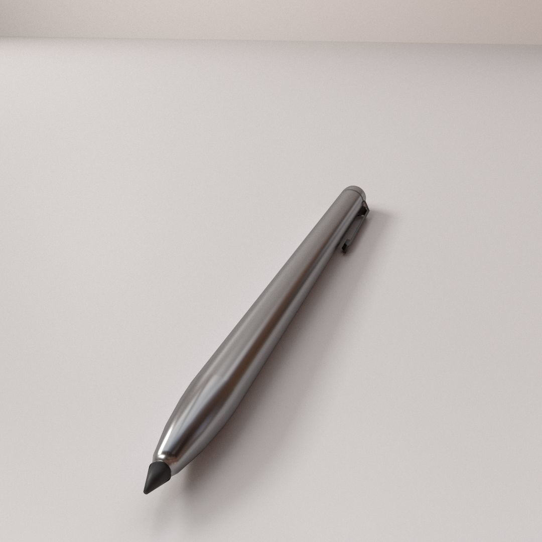 Stylus pen 3D model_2