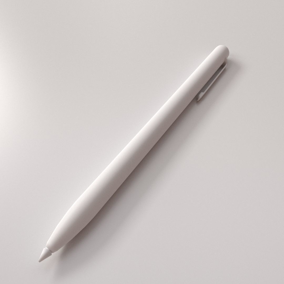 Stylus pen 3D model_3