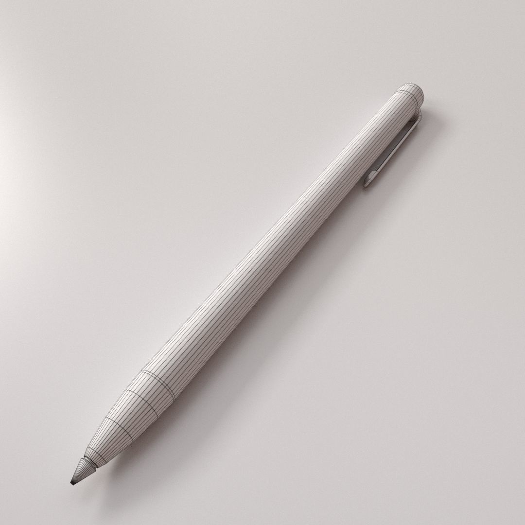 Stylus pen 3D model_4