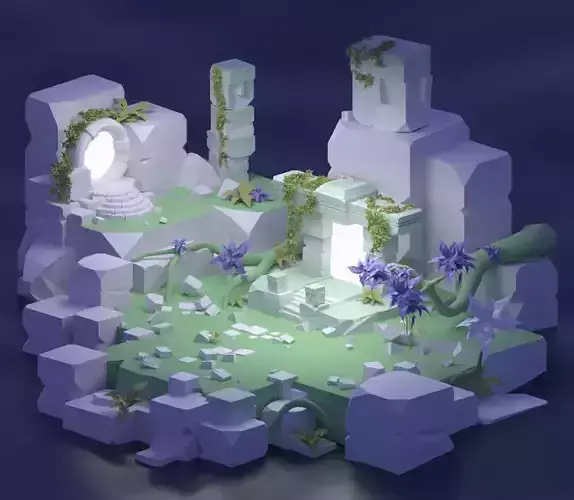 Ancient Portals - Ancient environment PART2