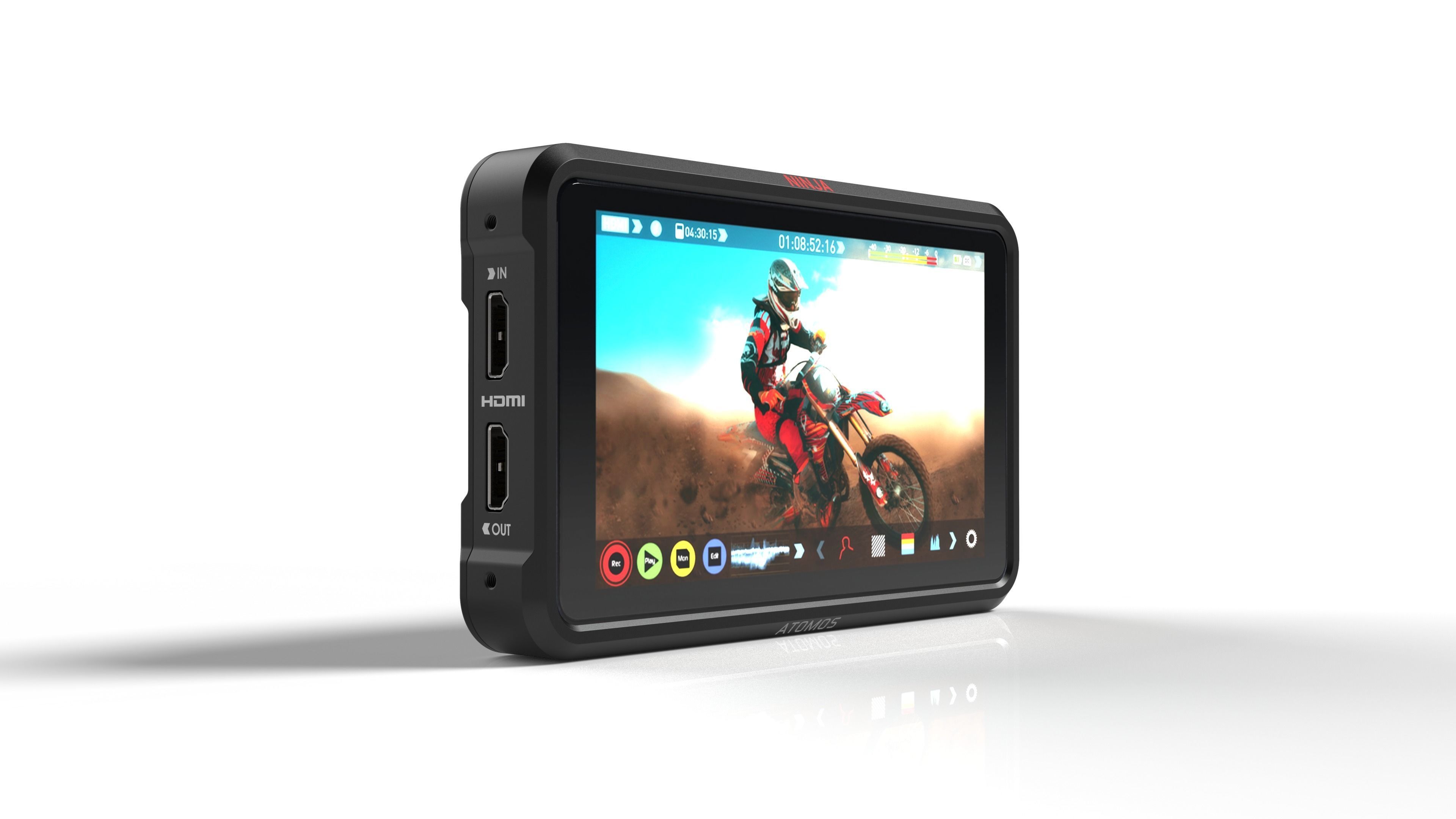 Atomos NINJA V 5 inch 4Kp60 HDR Monitor Recorder CAD 3D model_2