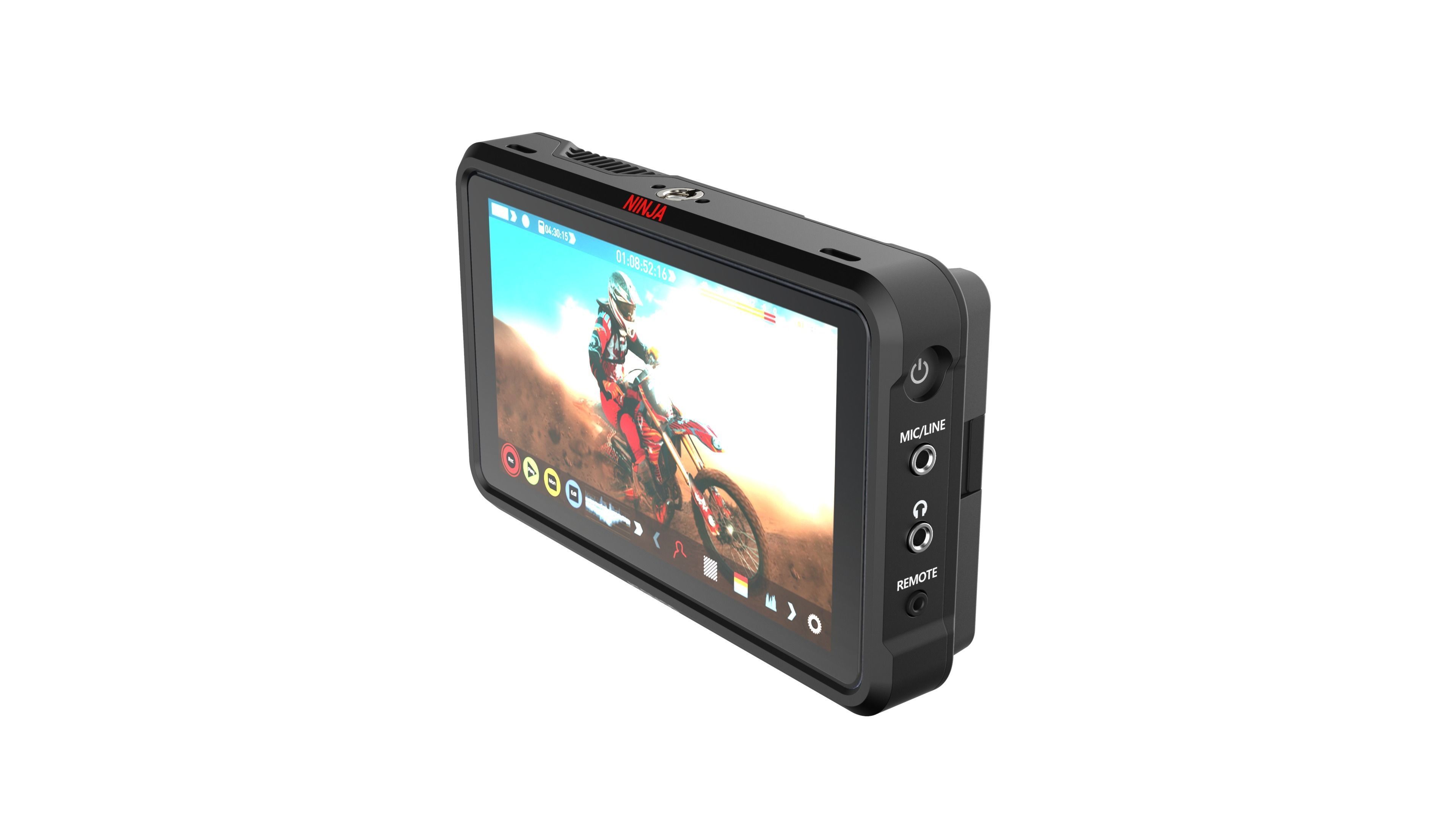 Atomos NINJA V 5 inch 4Kp60 HDR Monitor Recorder CAD 3D model_5