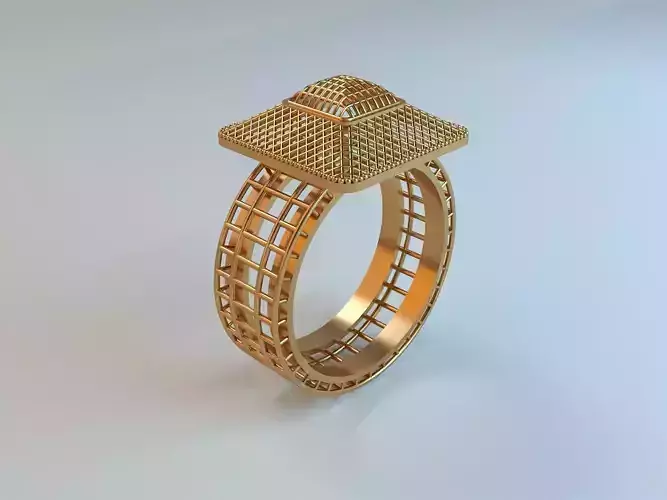 Air gold ring