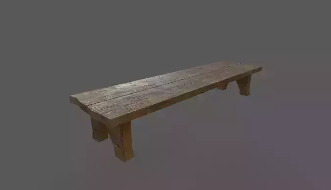 Wooden Bench