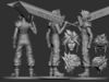 Cloud - Final Fantasy 3D model 3D printable | CGTrader
