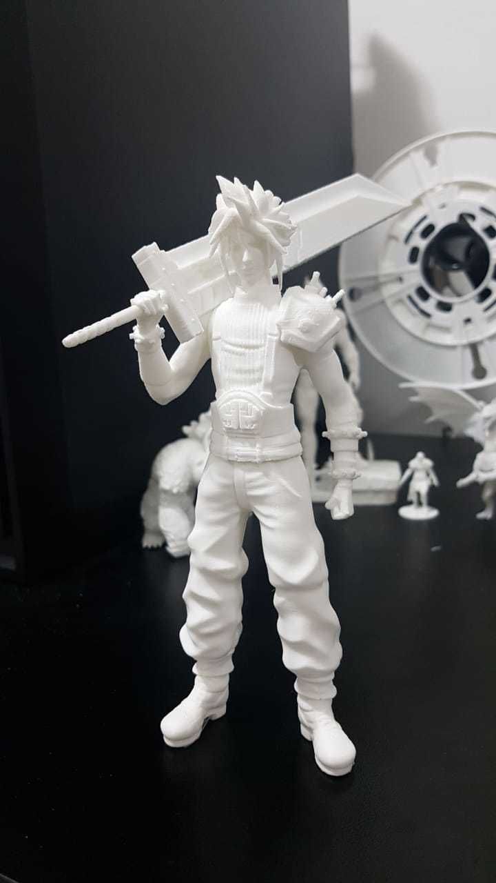 Cloud - Final Fantasy 3D print model_3