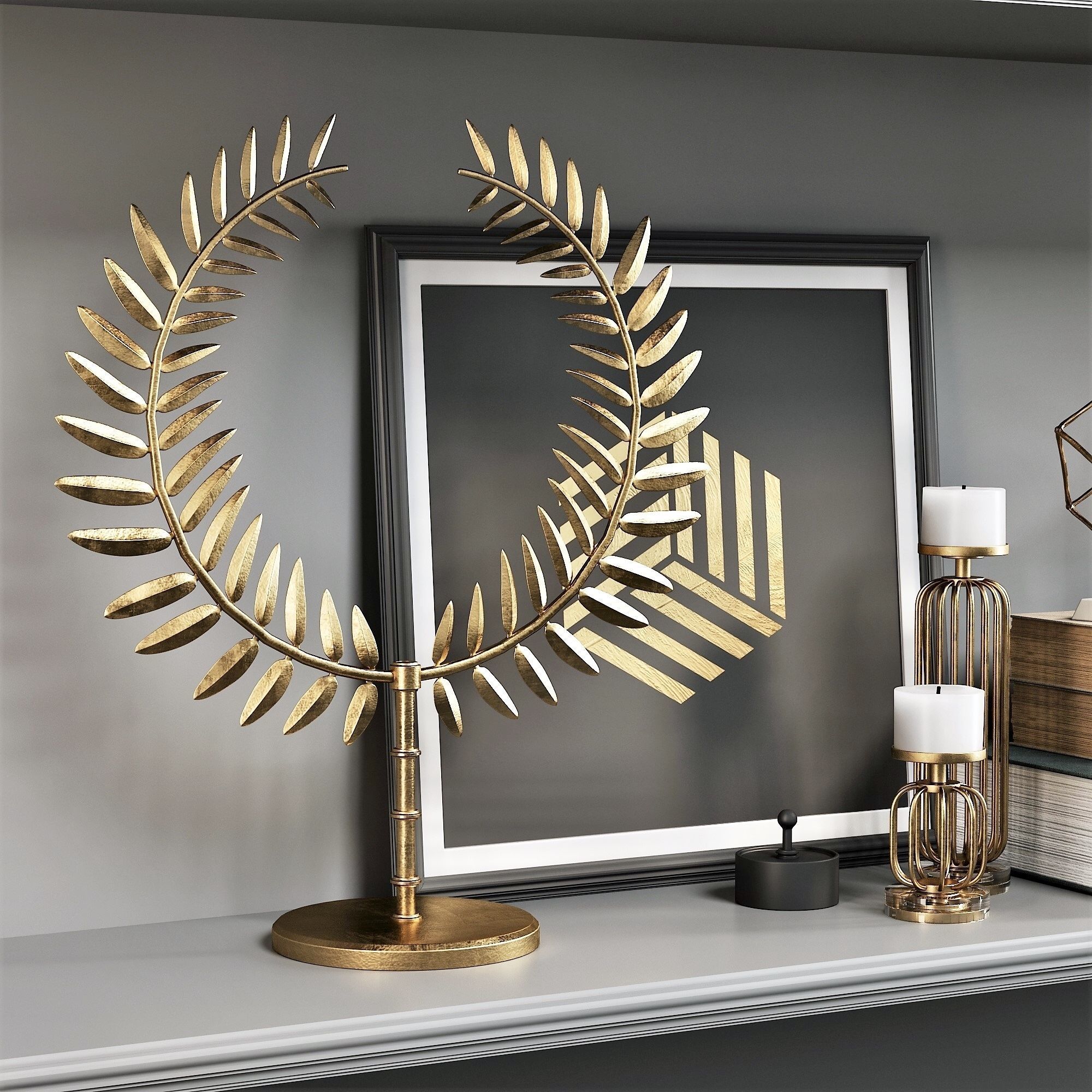 Decorative Set FR05 3D model_2