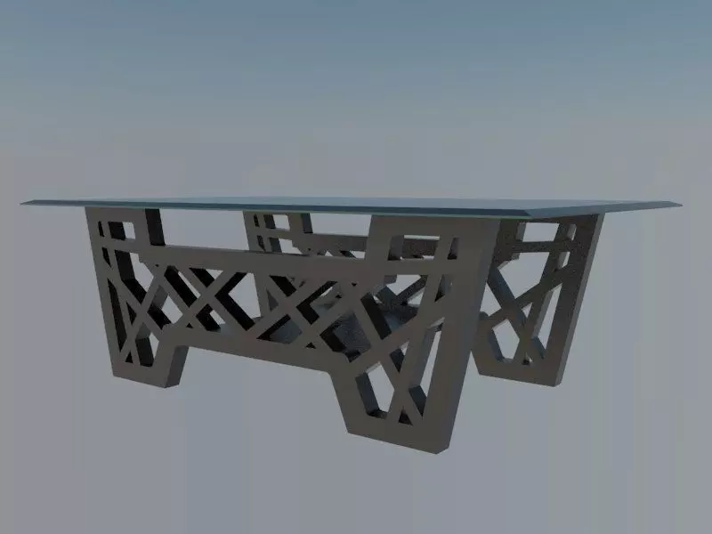 cofee table  3D model_0