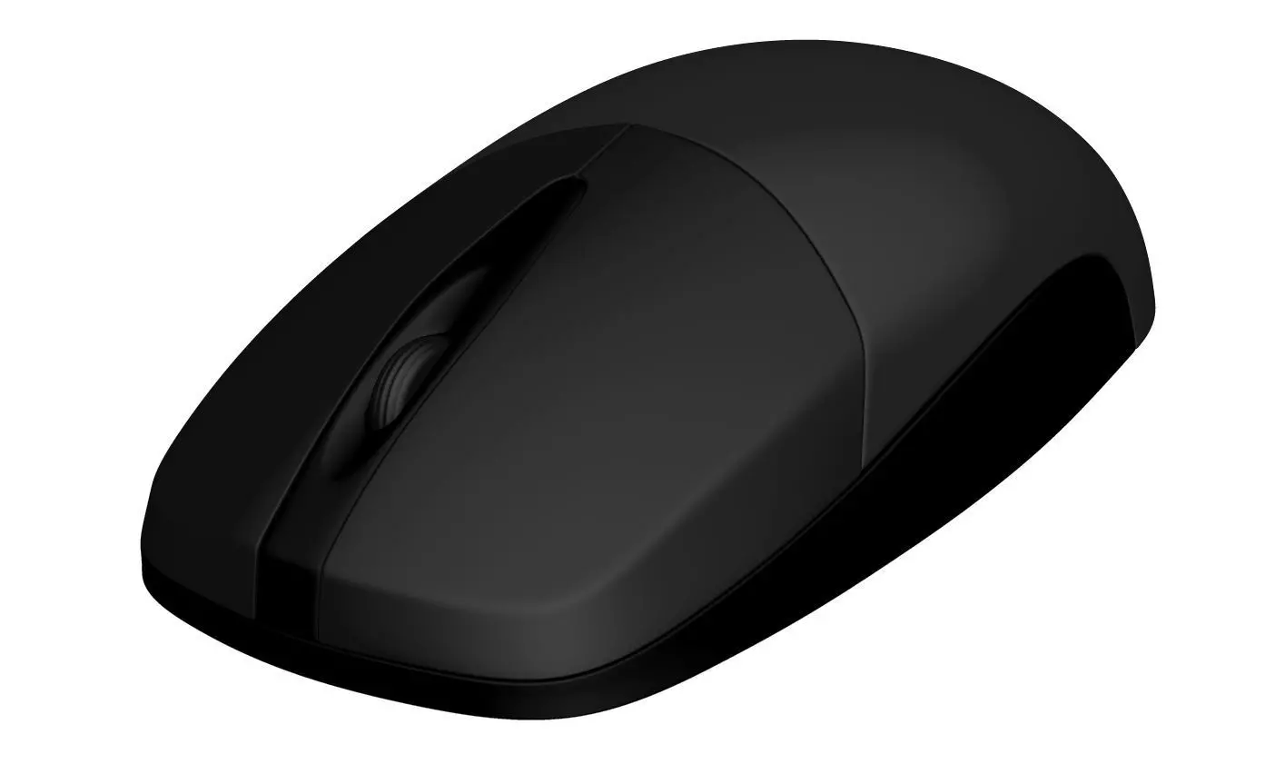 mouse microsoft wireless Low-poly 3D model