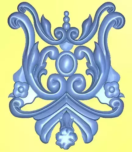 Door decoration 3D model stl