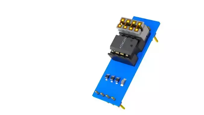 Module PCB Memory ATC24XX for Arduino  3D print model