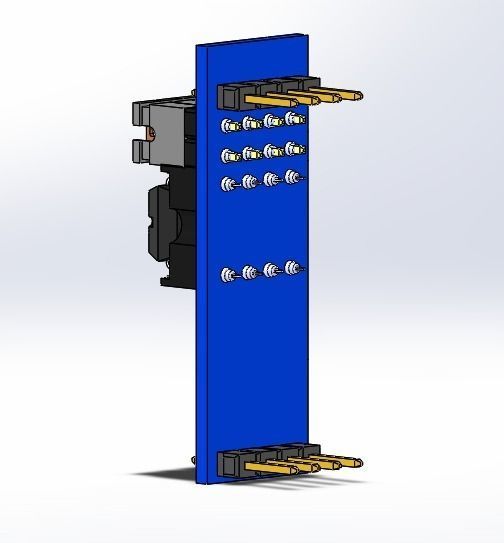 Module PCB Memory ATC24XX for Arduino  3D print model_3