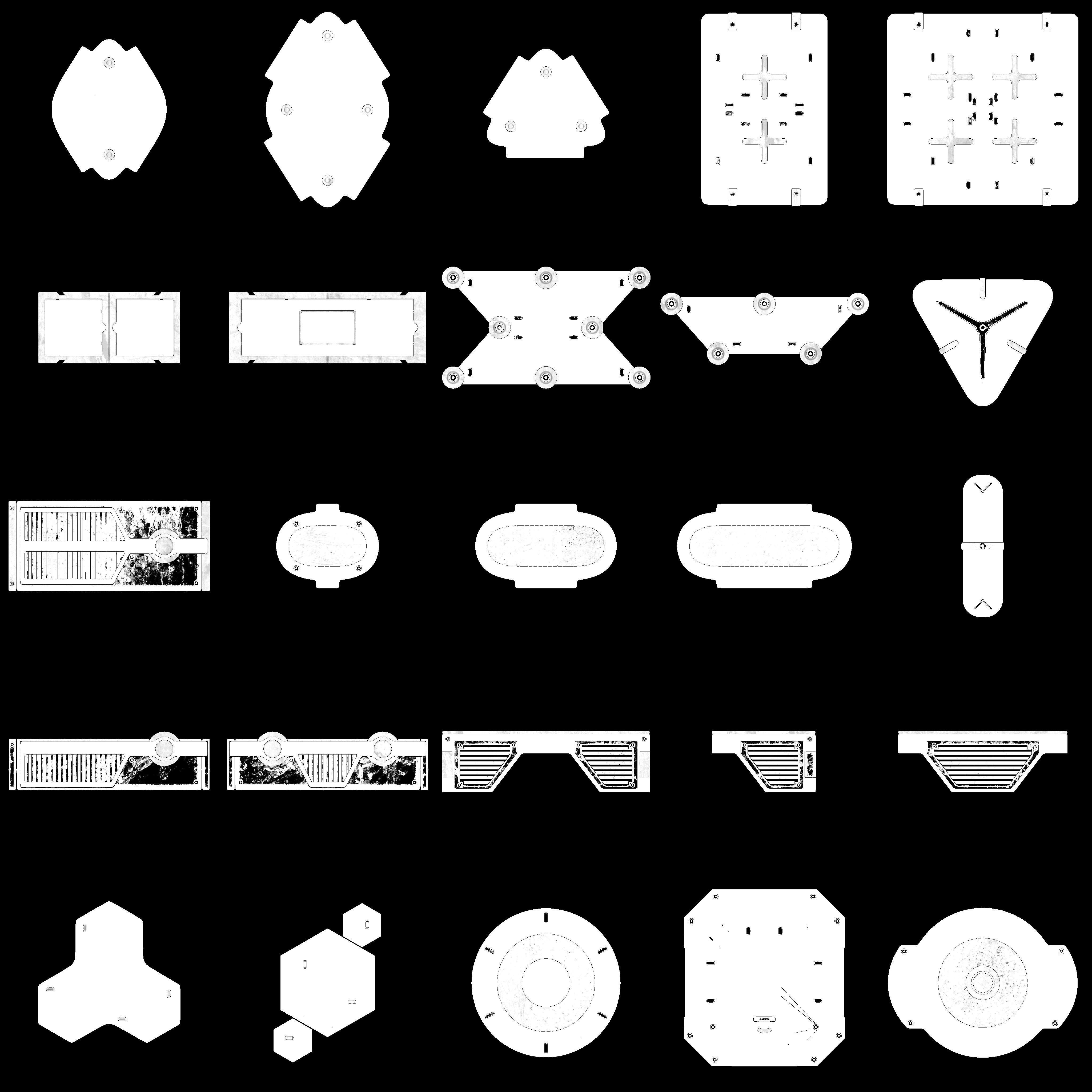 Free Sci-fi decals pack Texture_2