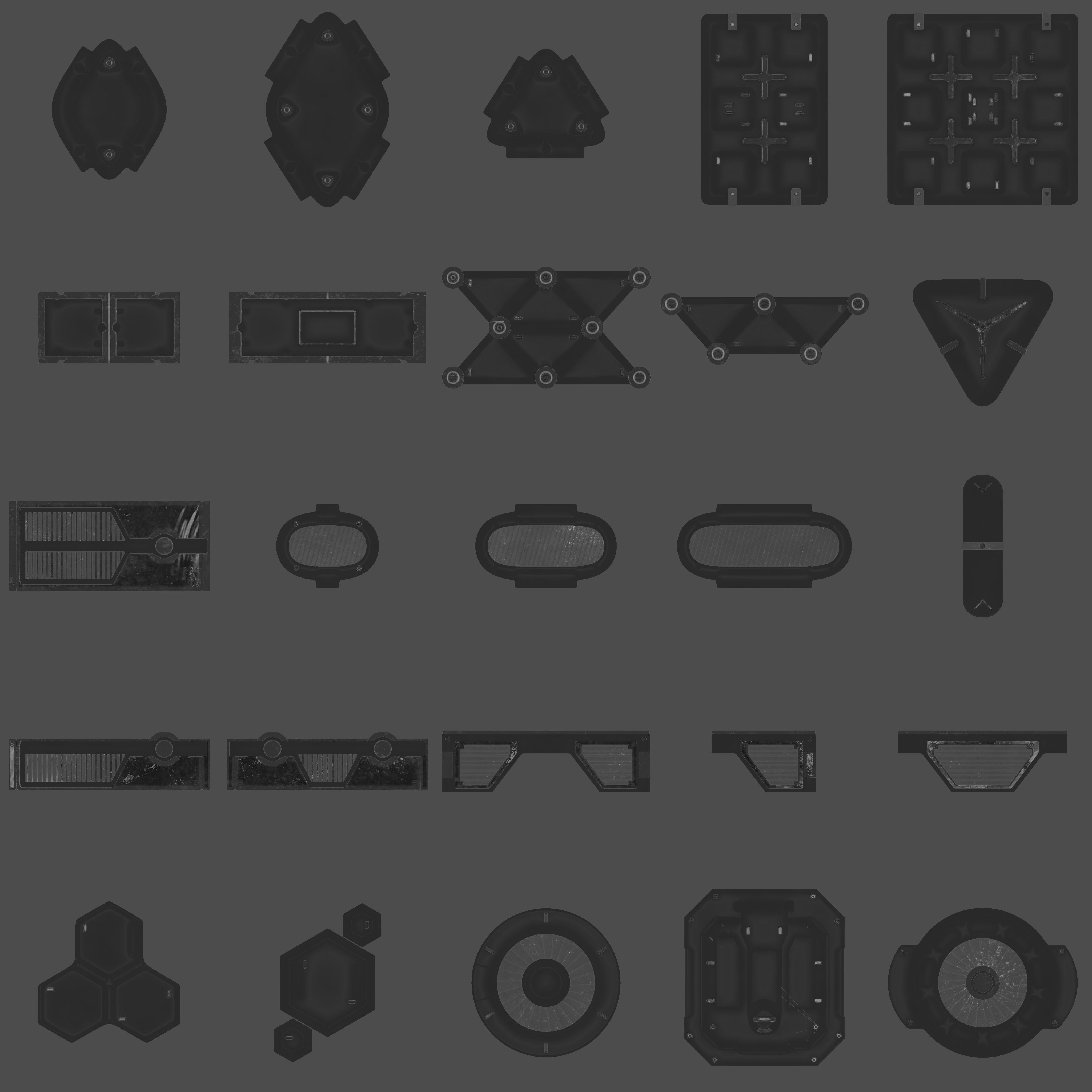 Free Sci-fi decals pack Texture_6