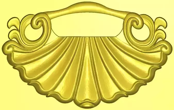 Carved purse handle 3D model stl 3D print model
