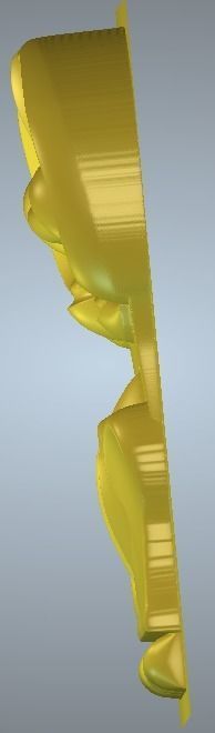 Carved capitel 3D sculpture stl Free 3D print model_2