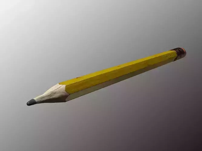 Pencil 3D model