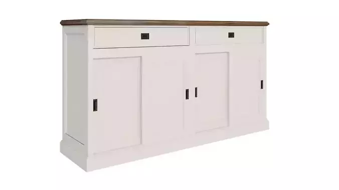 White cabinets