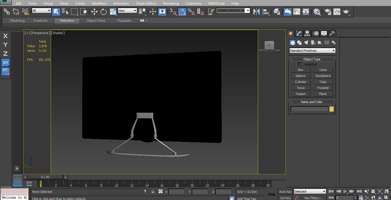 TV LG 3D model_3