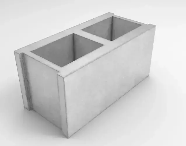 Cinder Block Pack Low-poly 3D model Cinder Block Pack Low-poly 3D model