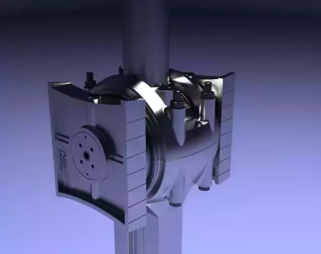 Marine crosshead Free 3D model