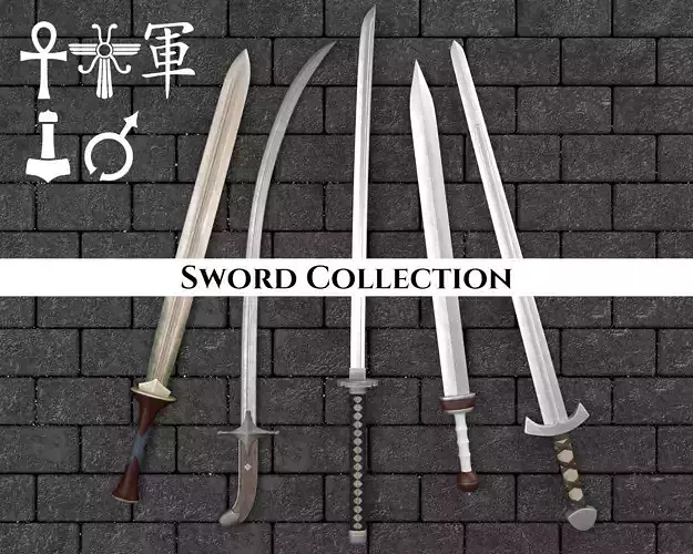 Ancient Collection Weapons Swords 
