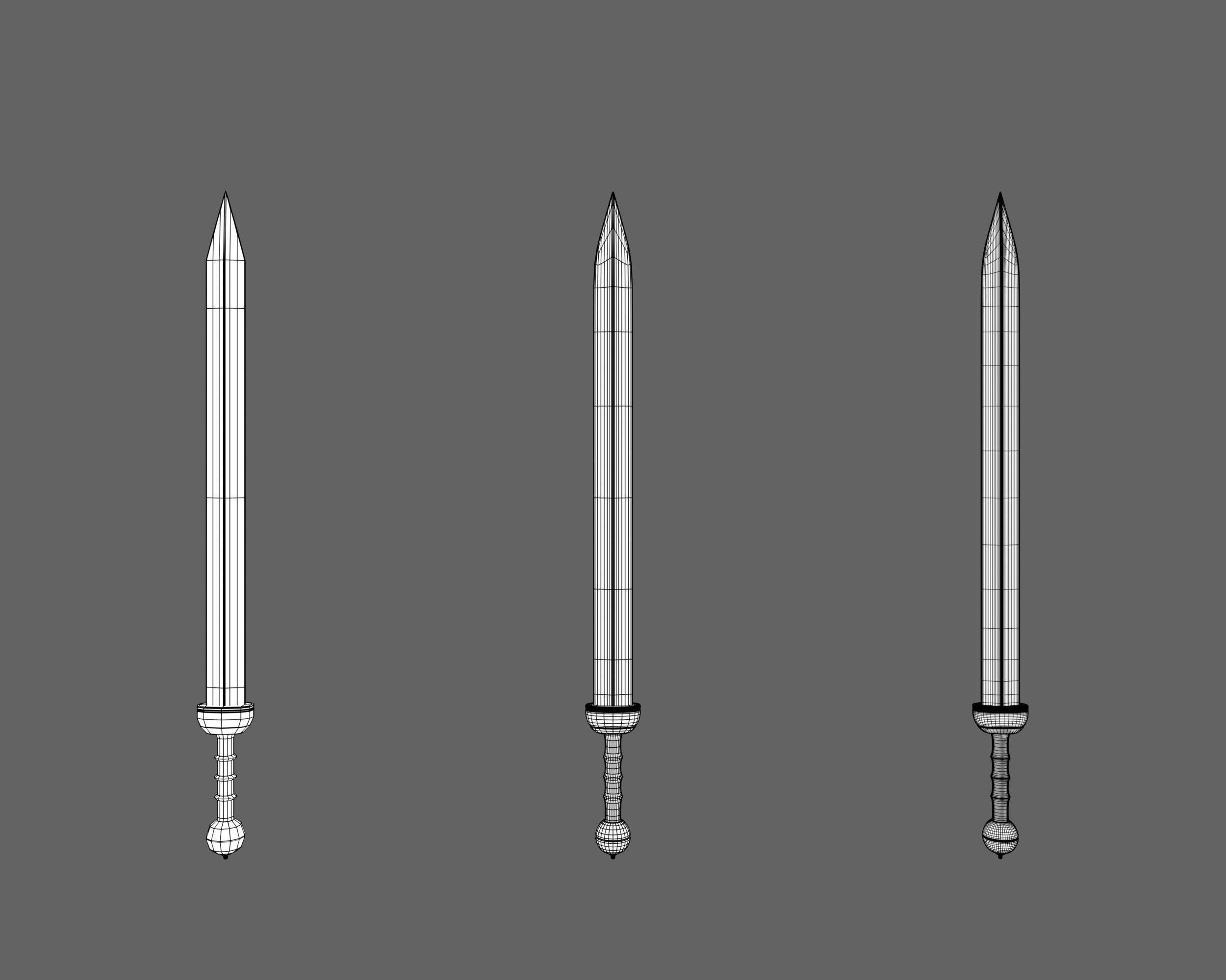 Ancient Collection Weapons Swords _24