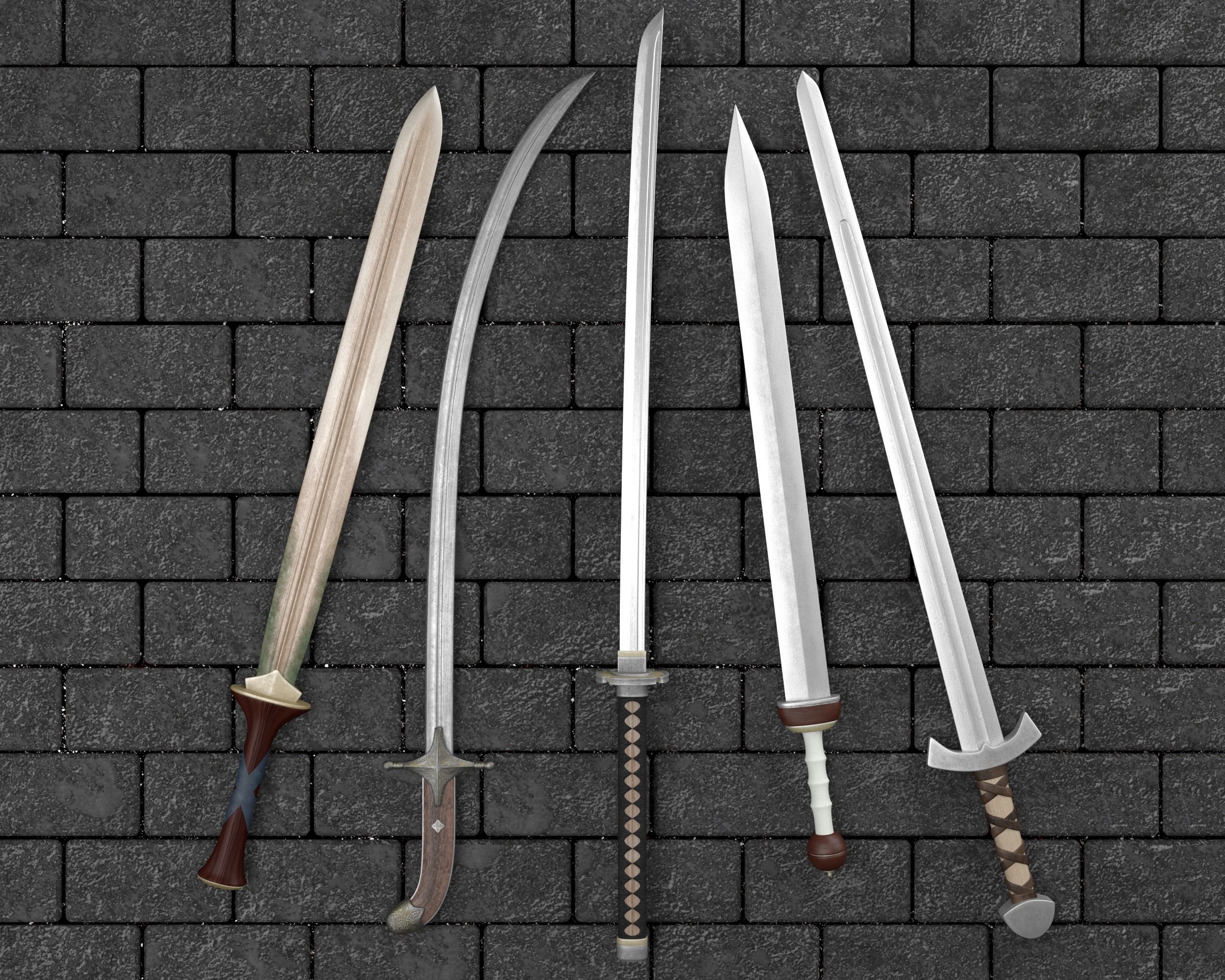 Ancient Collection Weapons Swords _32