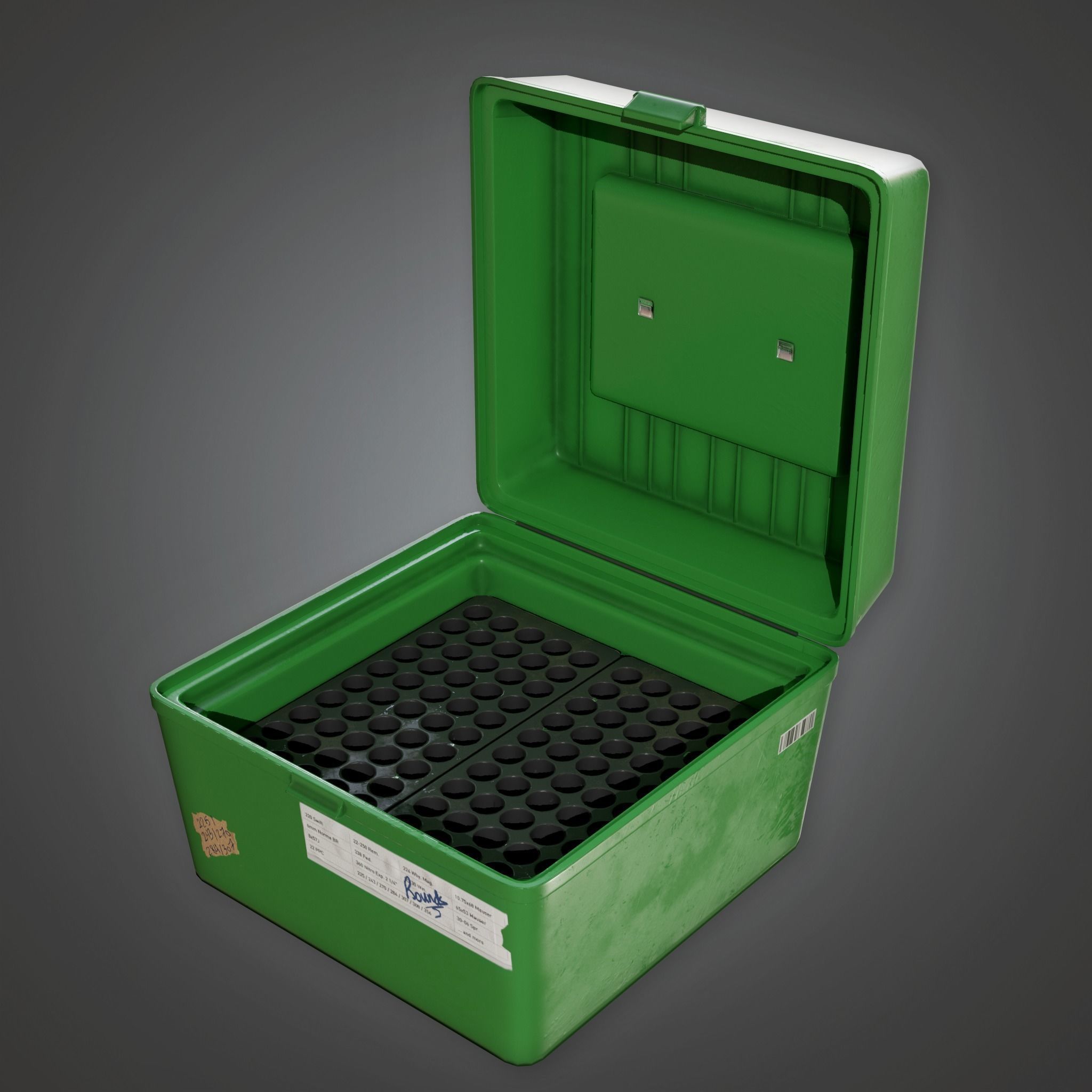FGR - Ammo Plastic Case 01 - PBR Game Ready