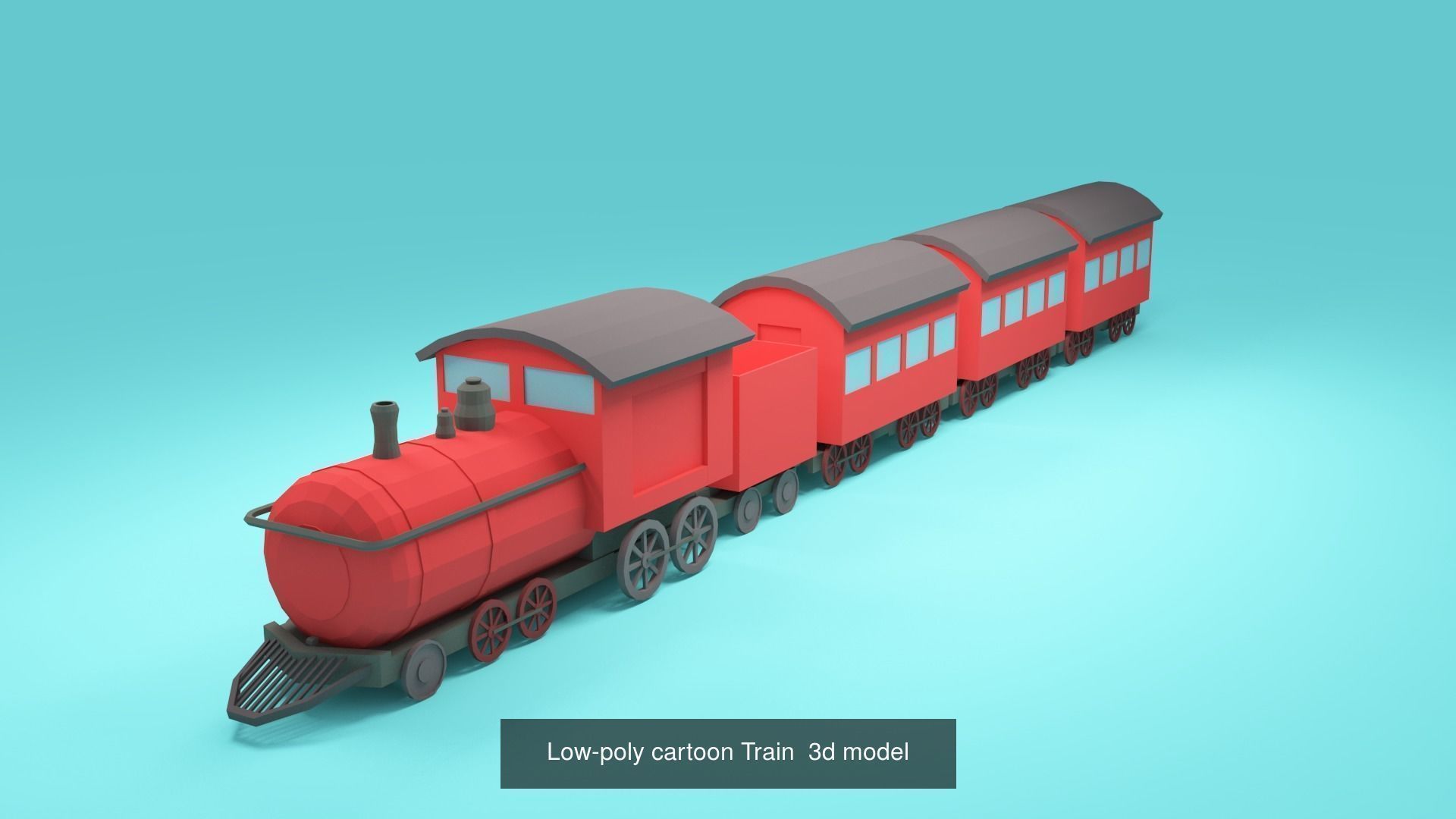 Low-poly vehicles 3d models - Cartoon cars 3D Model Collection_6