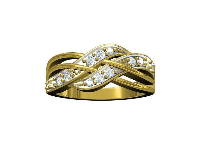 ladies ring 3D print model