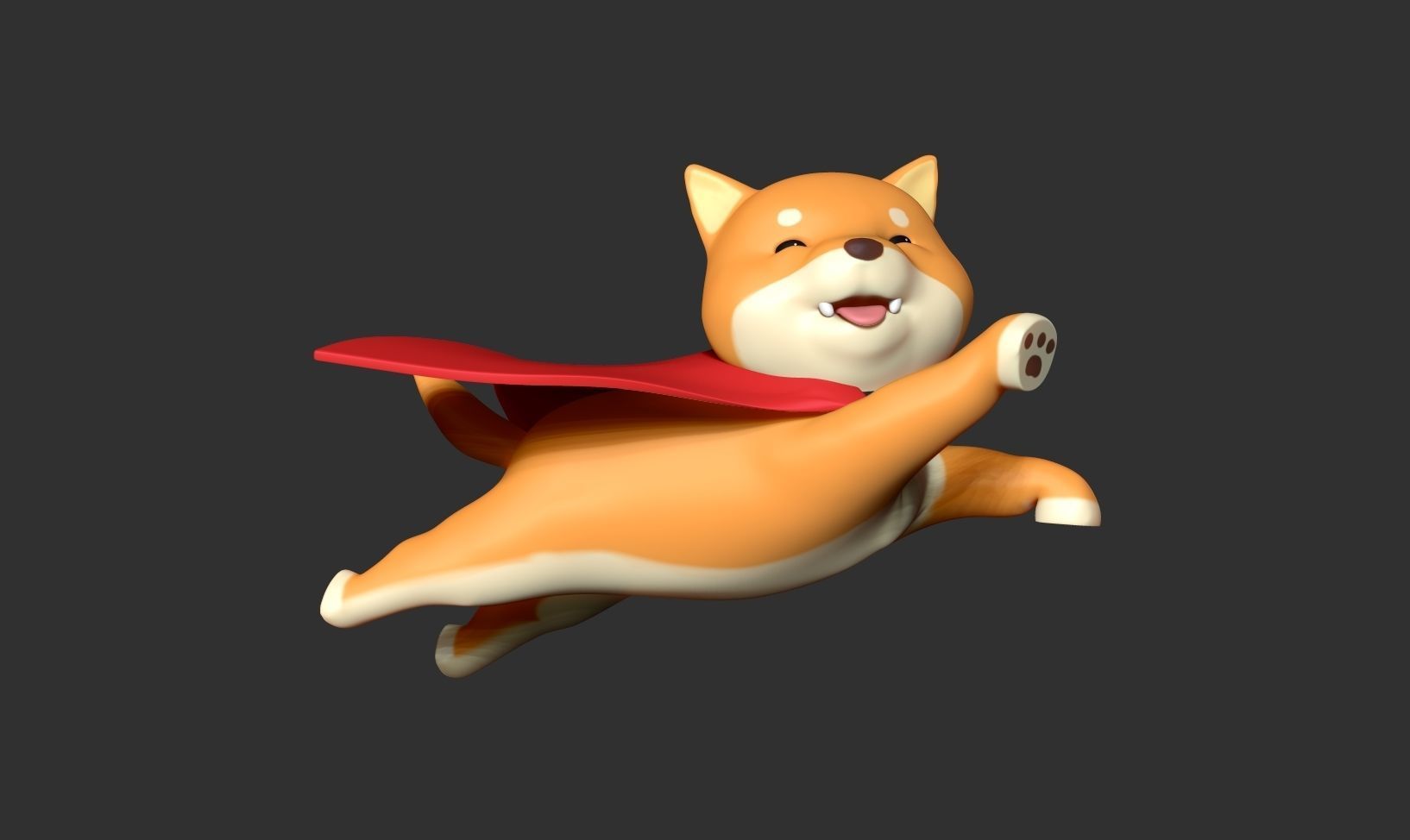 Super Shiba 3D print model_12