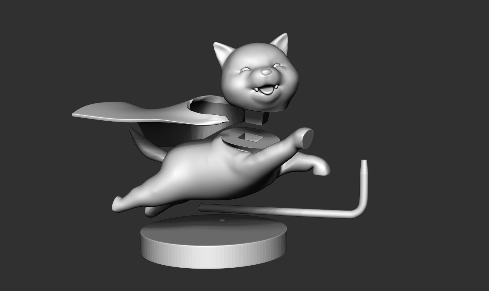 Super Shiba 3D print model_2