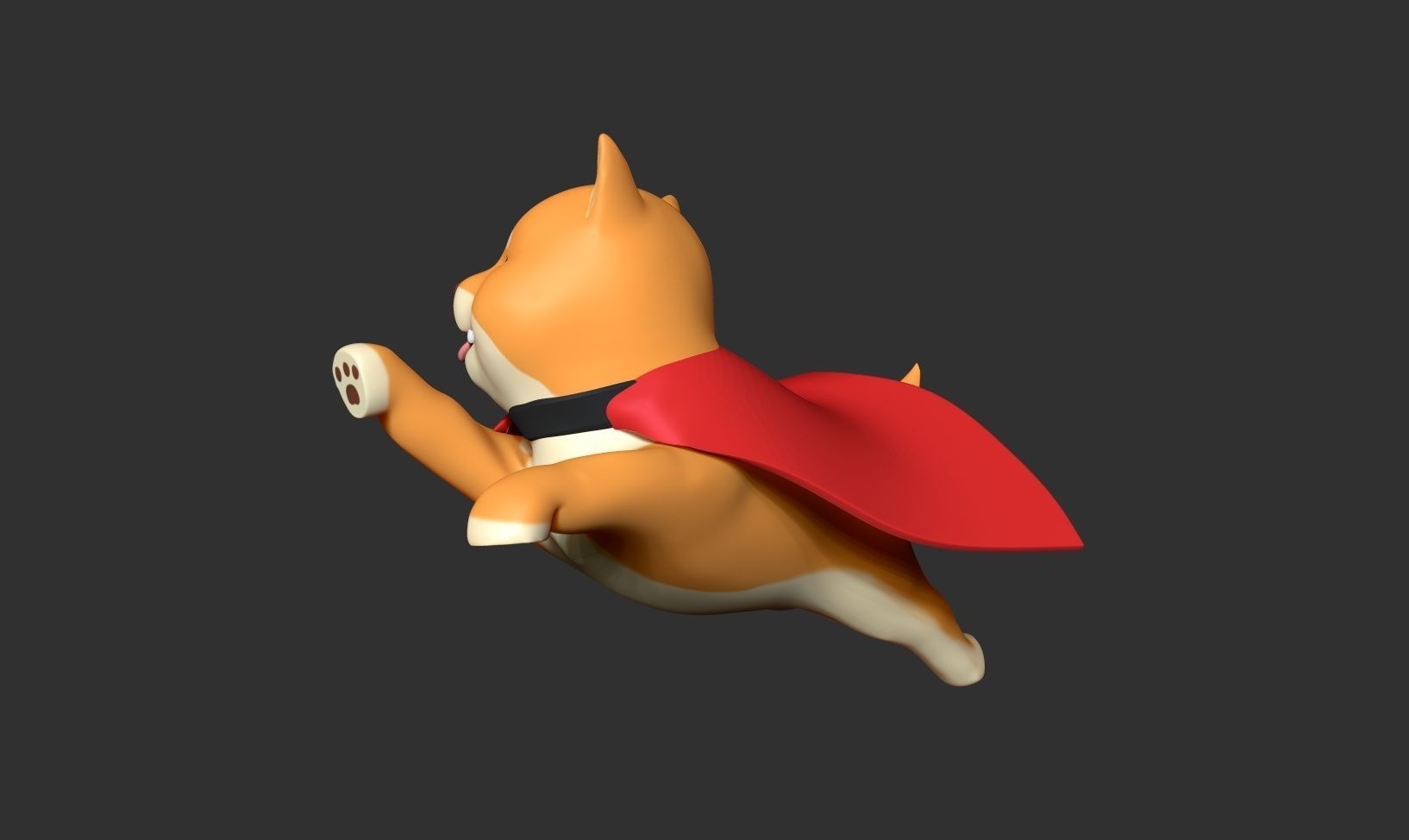 Super Shiba 3D print model_10