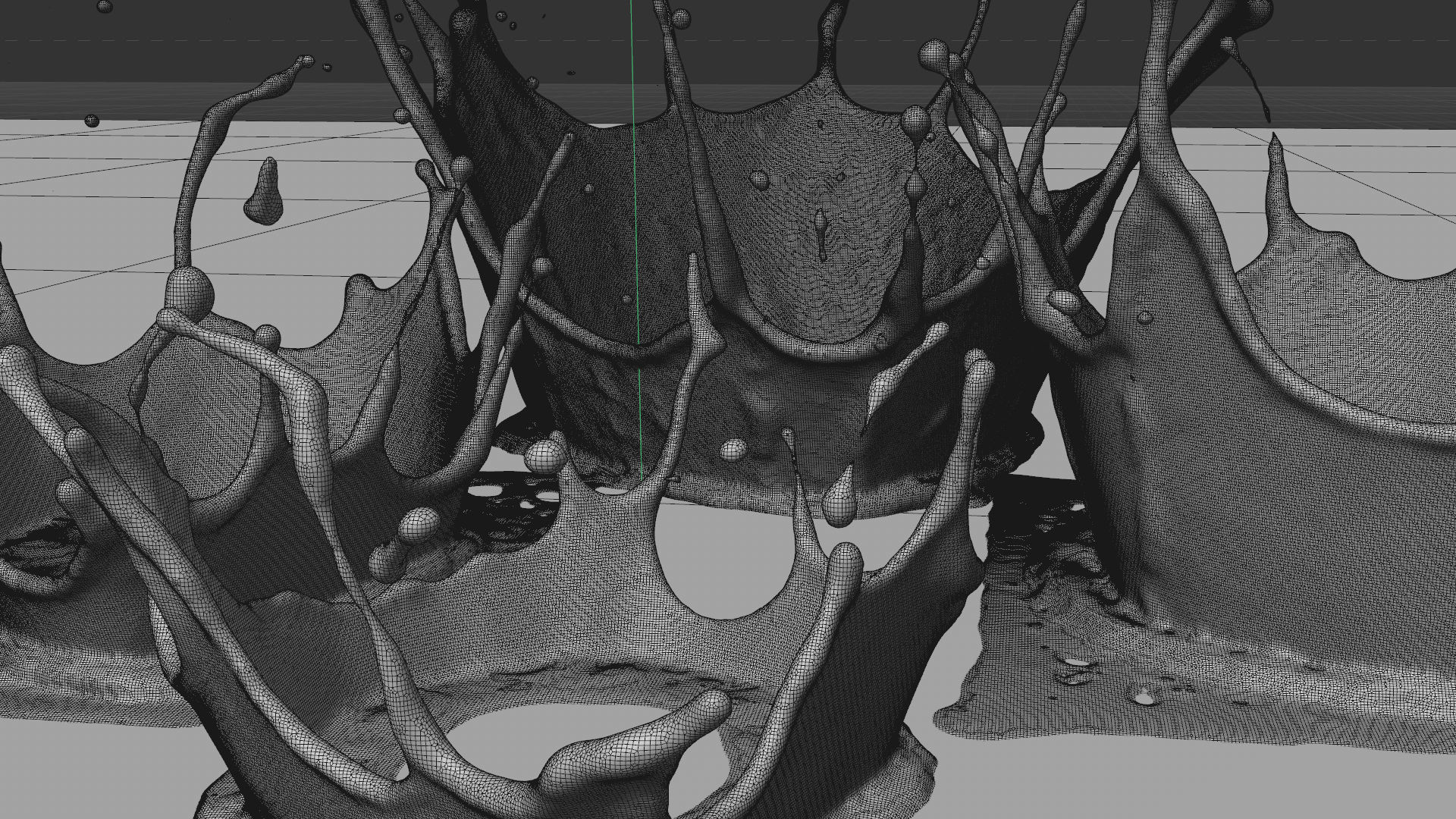 Crown Splash Animated  3D model_6