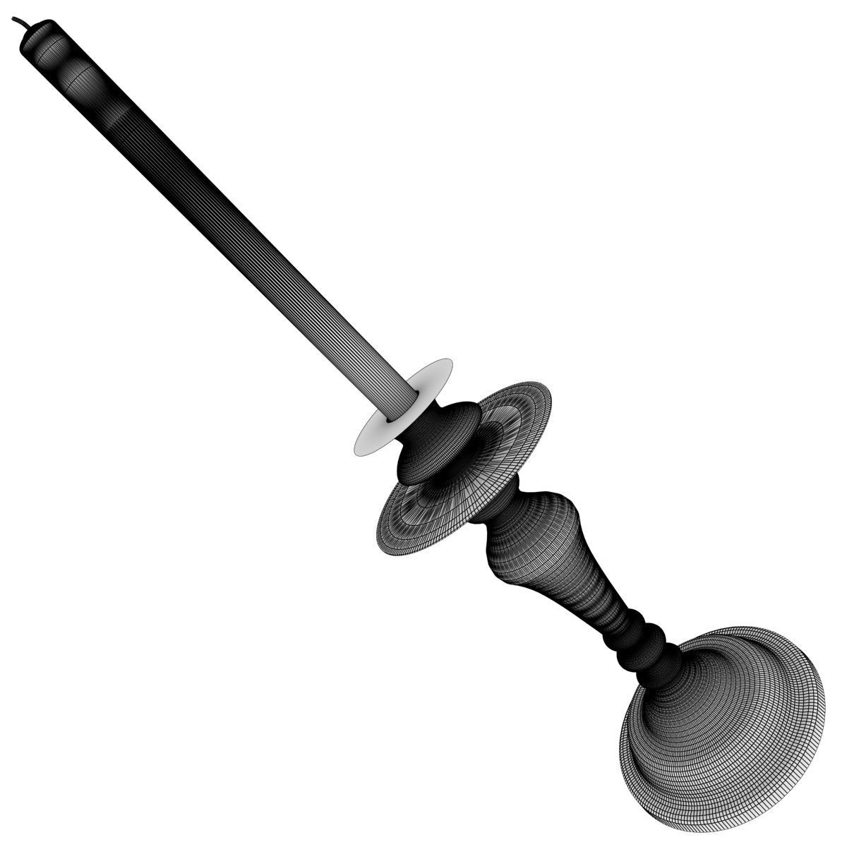 Candle Holder 3D model_5