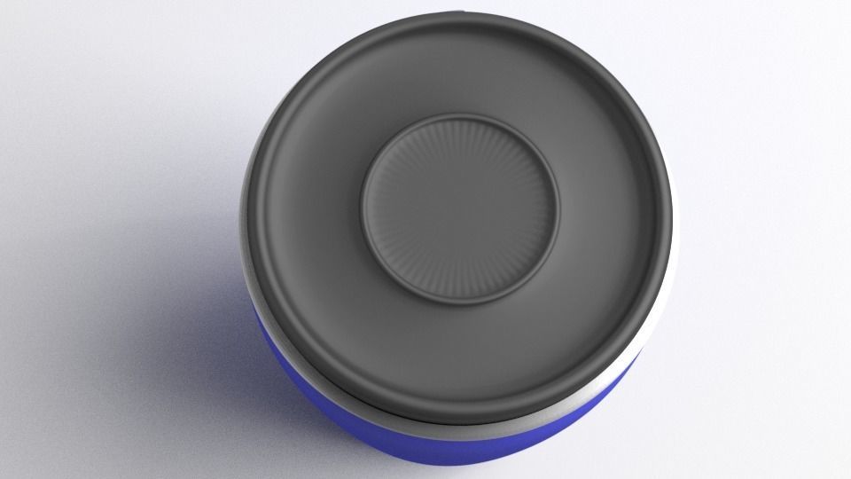 Barrel Plastic 1 3D model_2