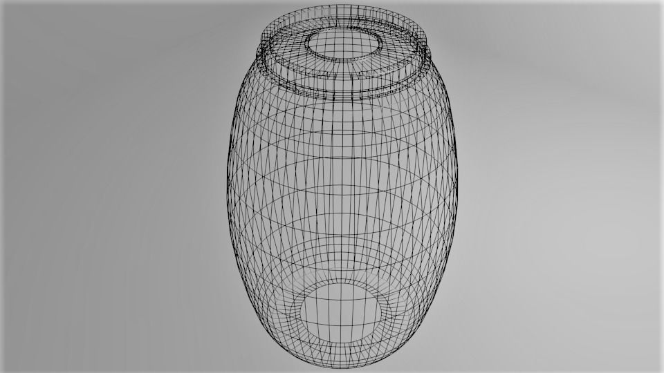 Barrel Plastic 3 3D model_5