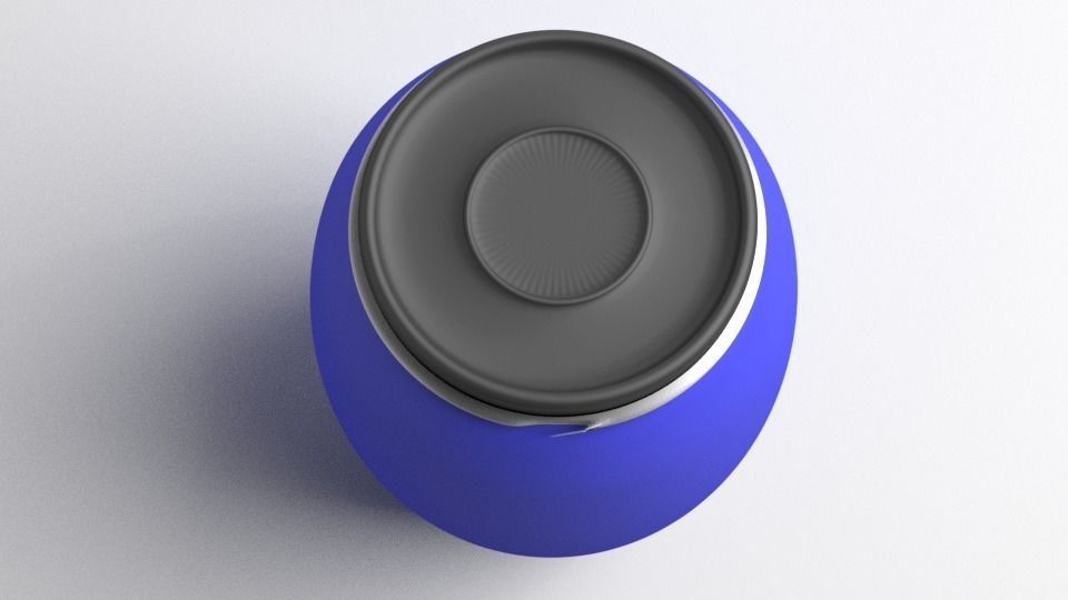 Barrel Plastic 3 3D model_2