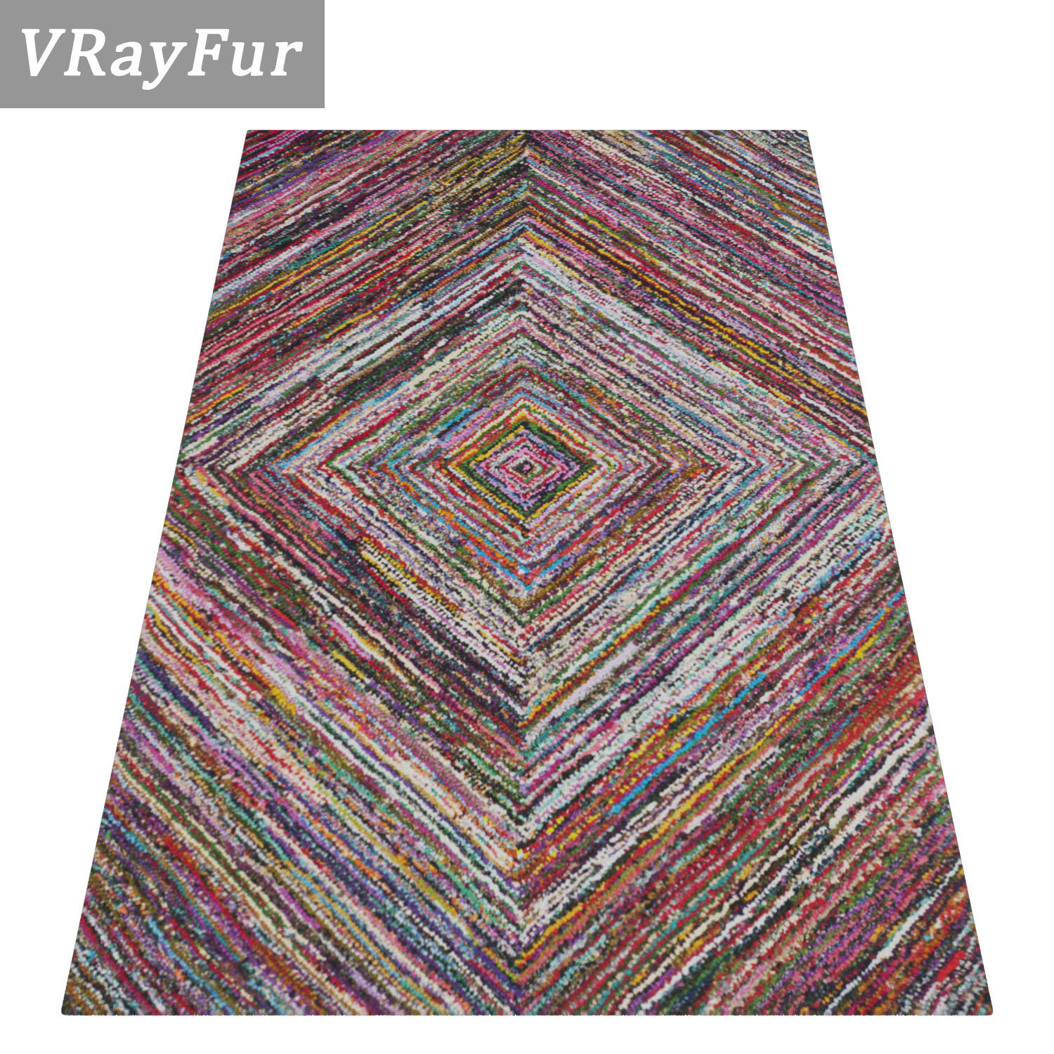 Rug Set 366 3D model_2