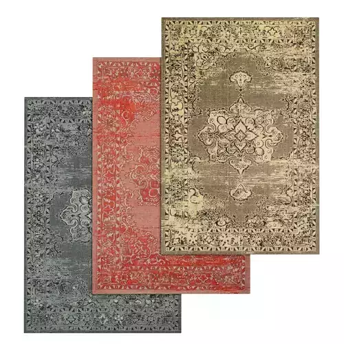 Rug Set 369 3D model