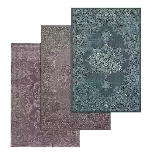 Rug Set 370 3D model